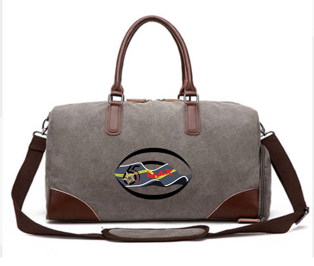 Women wavy logo purse