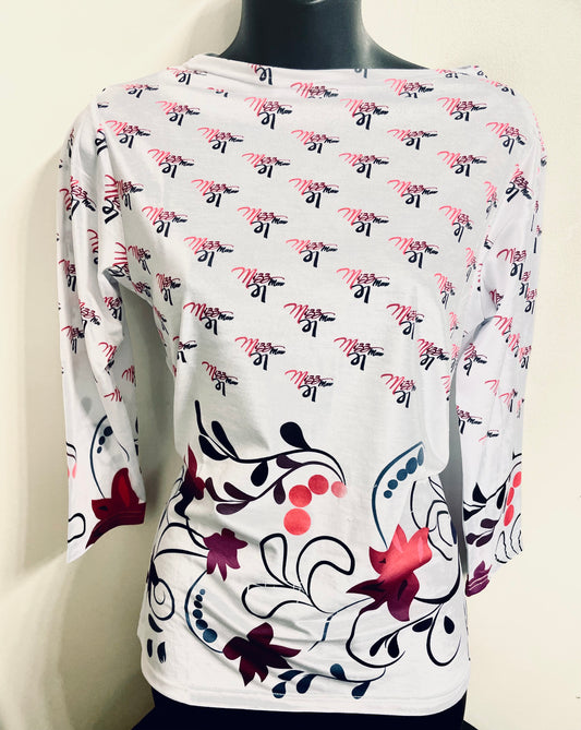 Mizz Max Flower Long Sleeve Shirt