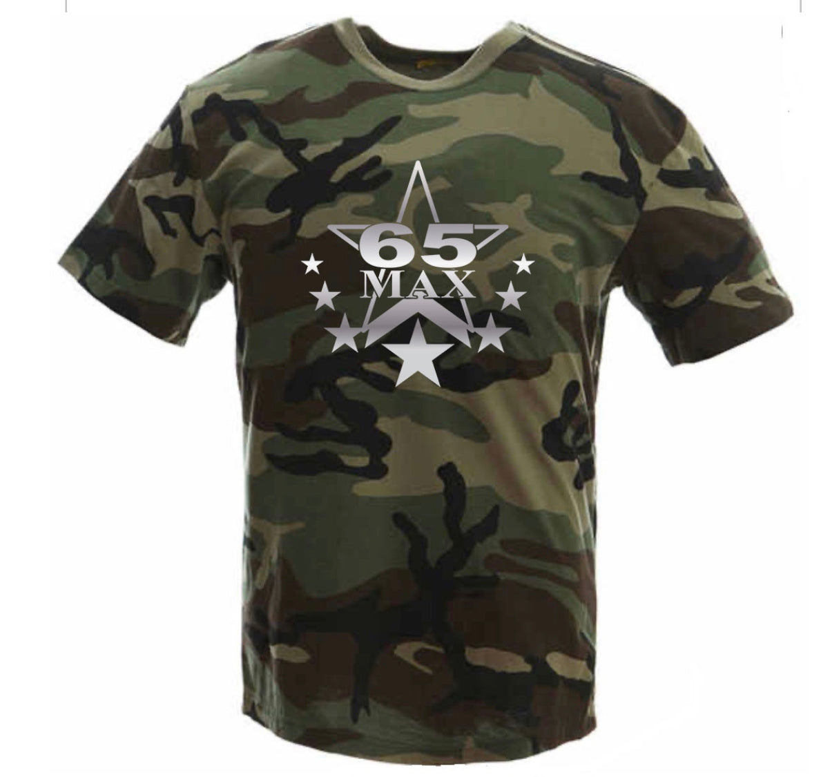 Camo T-Shirt Metallic Star Logo