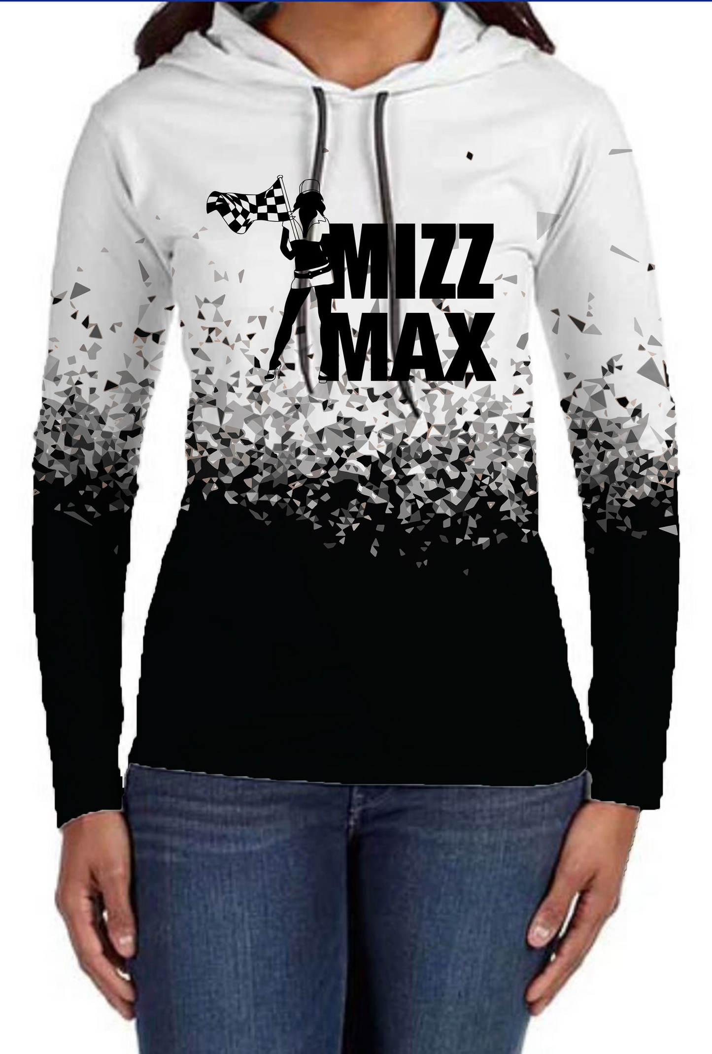 Mizz Max Girl Flag Hoodie