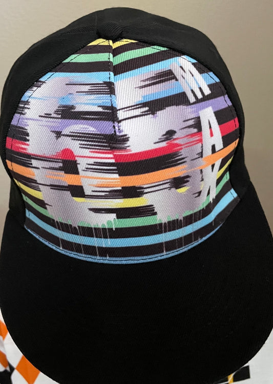 Multi Color Motion  Drip Cap