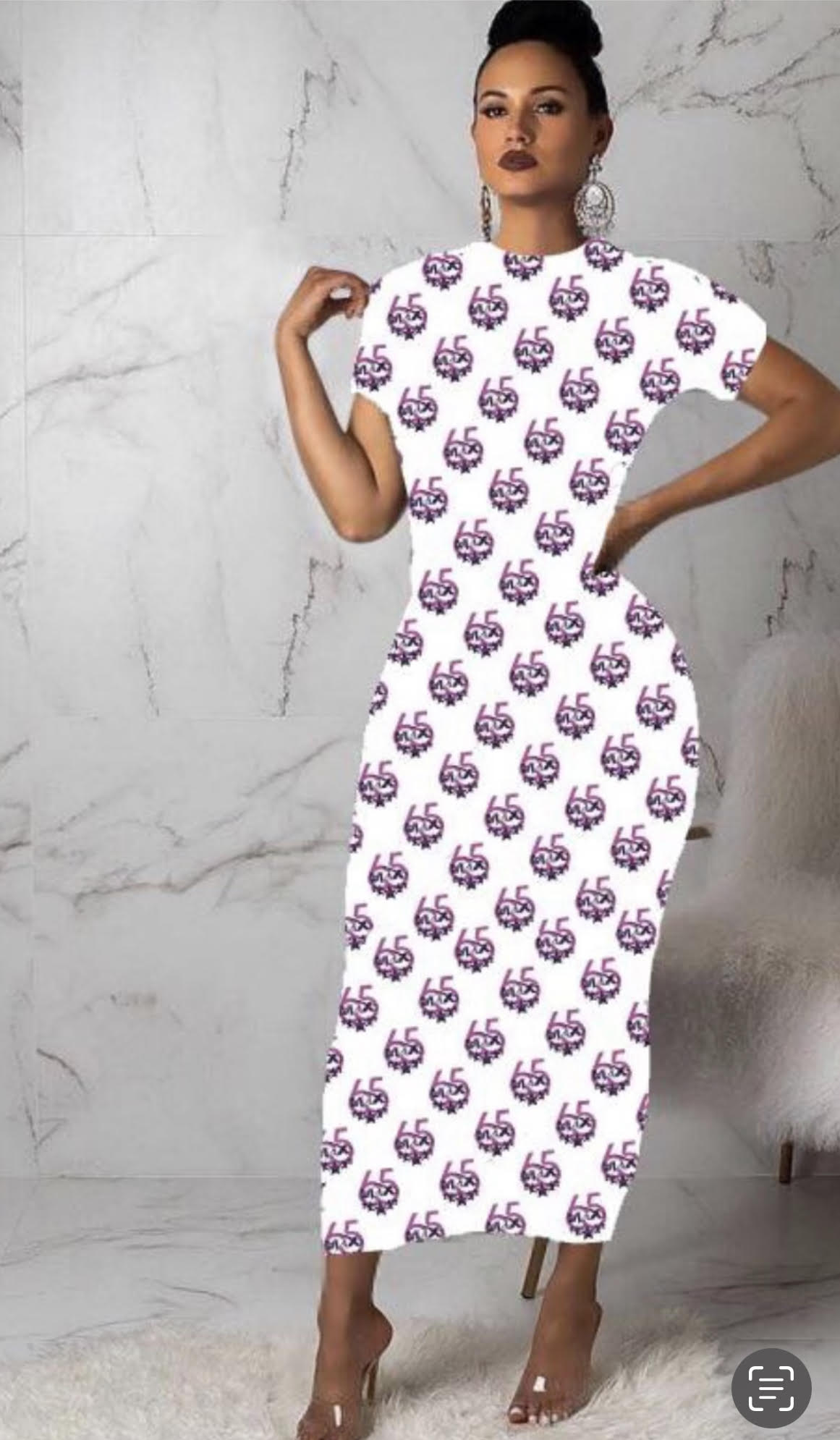 Mizz 65Max Signature Logo Dress