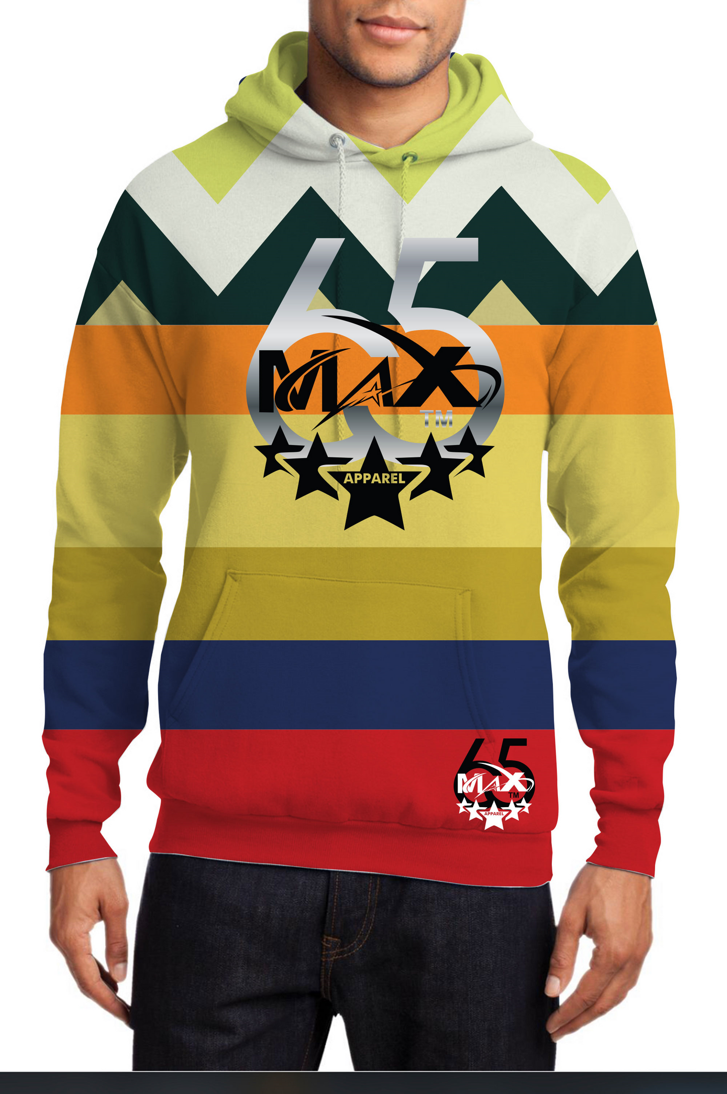 Multi Colored Hoodie